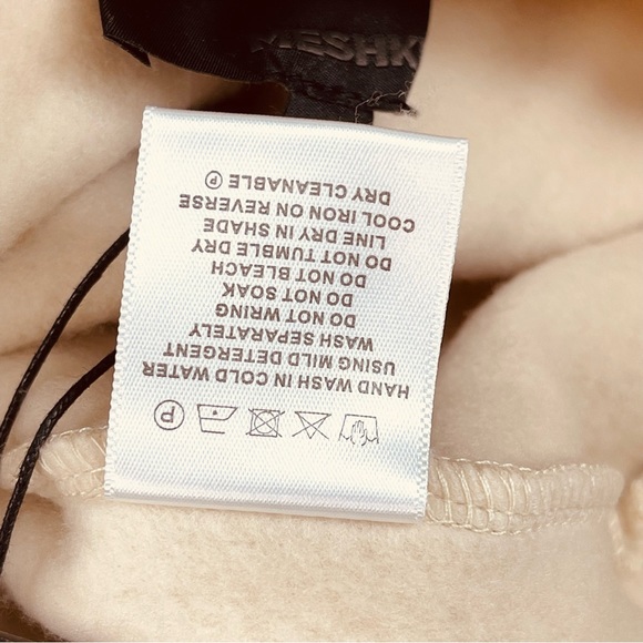 MESHKI sweatpants joggers Charlie unisex COSY JOGGER oatmeal track pants S NEW - Picture 9 of 11